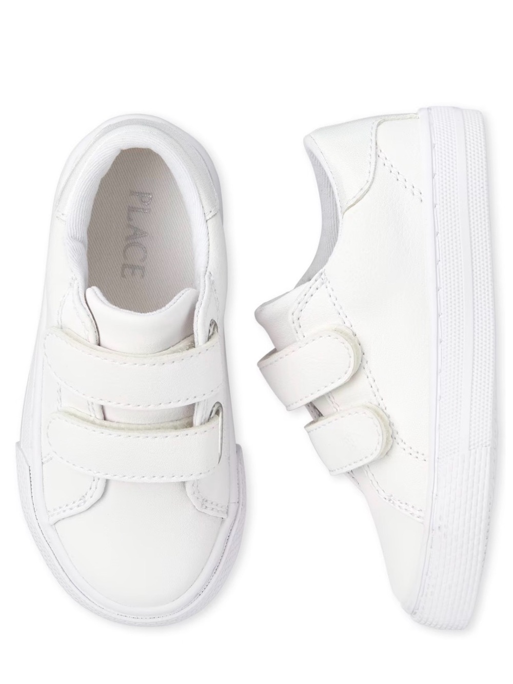 The Children’s Place White Velcro Sneakers - 9T